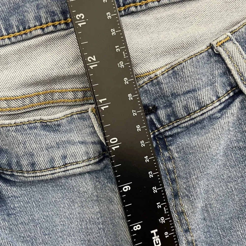 Levi's 514 Jeans Men 40x29 Blue Light Wash Slim Straight Denim